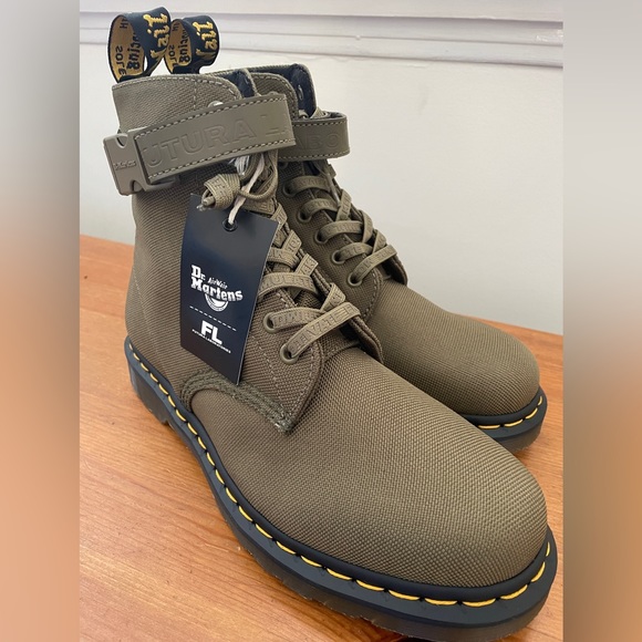 Dr Martens 1460 Futura DMS Olive Green Boots